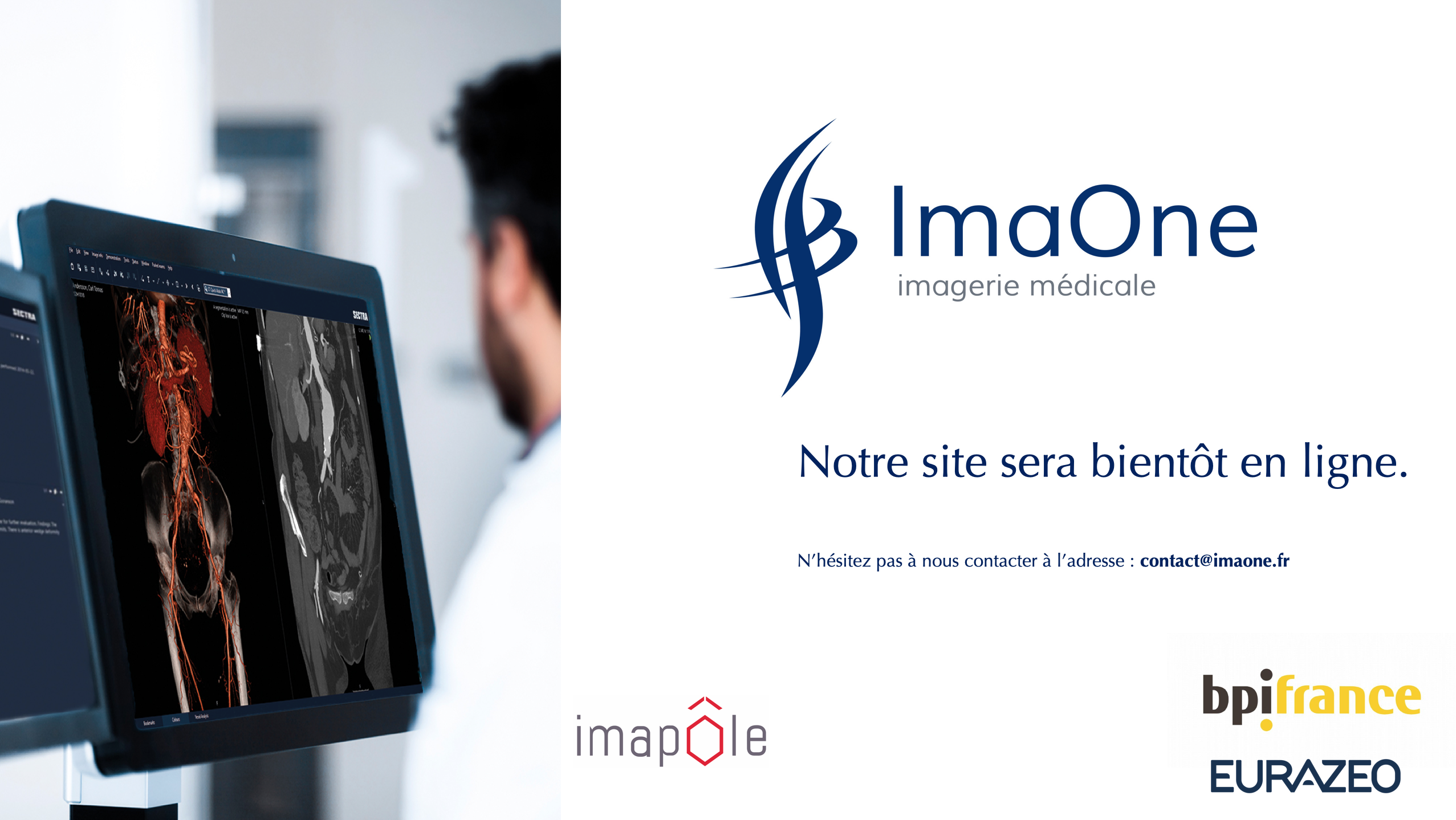 Imaone - Notre site sera bientôt en ligne